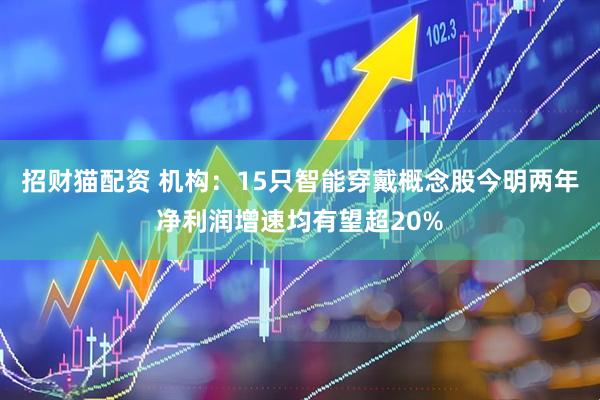 招财猫配资 机构：15只智能穿戴概念股今明两年净利润增速均有望超20%