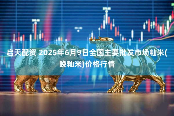 启天配资 2025年6月9日全国主要批发市场籼米(晚籼米)价格行情